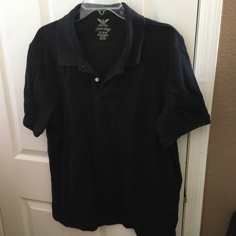 FINAL MARKDOWN Men’s faded glory polo shirt large